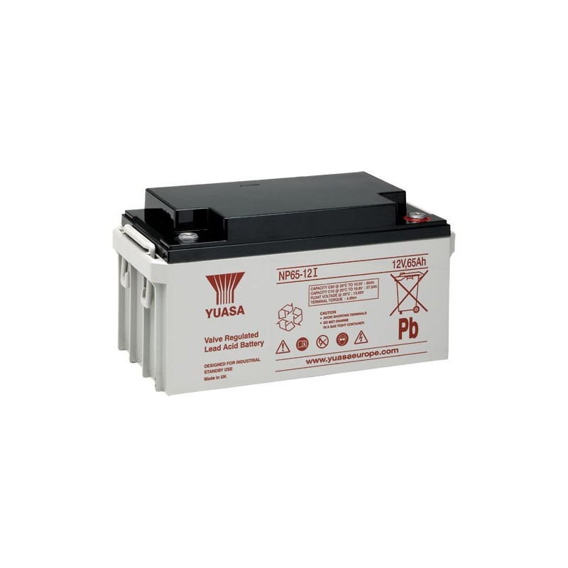 Batterie Y65-12I YUCEL - Plomb - AGM - 12V - 65Ah 