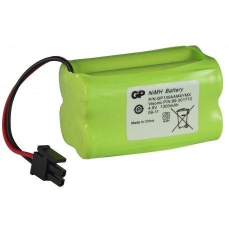 Batterie Alarme Compatible VISONIC - AA – NiMh - 7.2V - 1700mAh + Connecteur