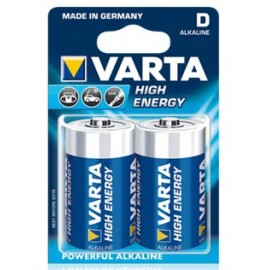 VARTA LR20 - D High Energy - UM1 Pack de 2
