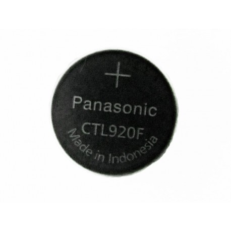 Pile bouton CTL920F PANASONIC rechargeable pour montre à énergie solaire -  Li-Ion - 2.3V