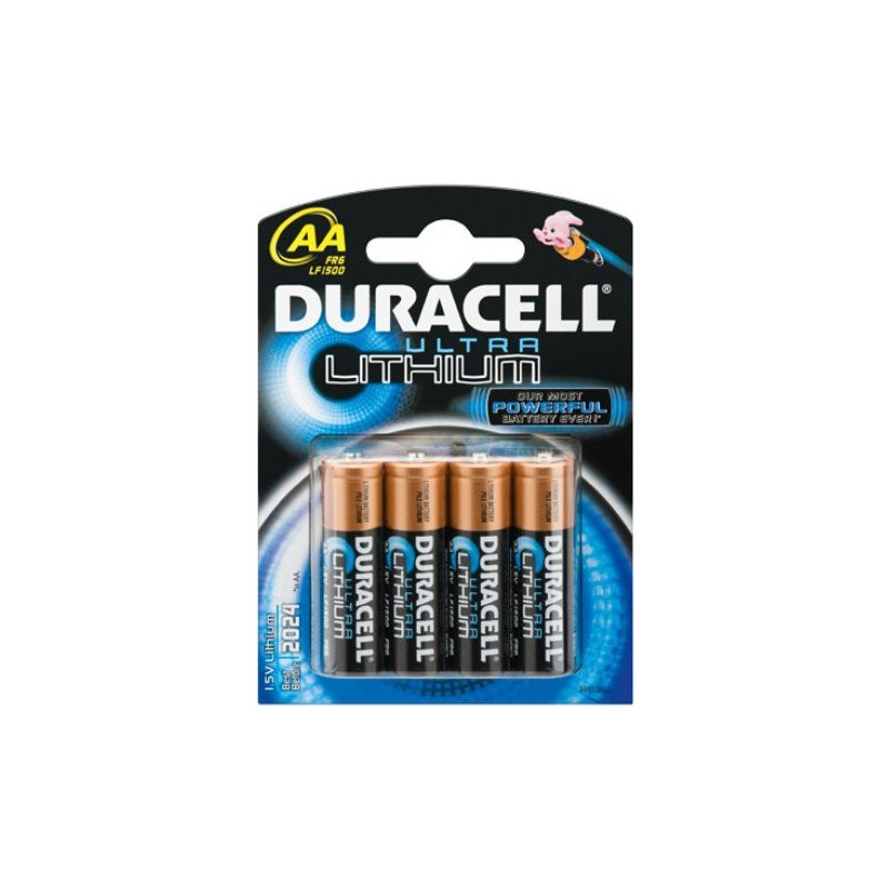 DURACELL - LR06 - AA Ultra Lithium - Blister x4 