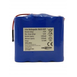 Batterie ANSMANN 4S2P - Li-Ion -14.8V - 5200mAh