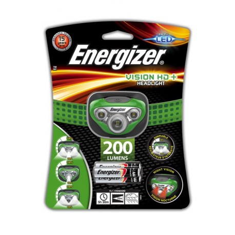 ENERGIZER Lampe Frontale LED Vision HD+ Headlight
