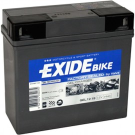 Batterie moto Exide 12-19 - Gel - 12V - 19Ah