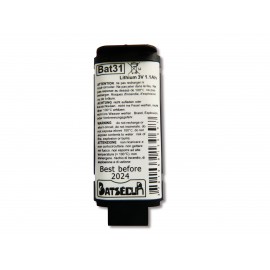 Pile Alarme BATSECUR BAT31 Compatible DAITEM/LOGISTY BATLI31 - Lithium - 3V - 1Ah