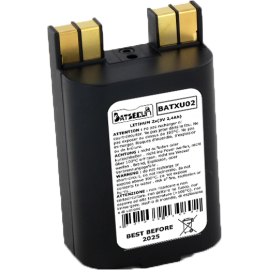 Pile Alarme BATSECUR BATXU02 - Compatible DAITEM/ LOGISTY RXU02X- Lithium - 2 x 3V - 2,4Ah