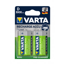 VARTA - Piles LR20D - rechargeables - 3000 mAh - Blister x2