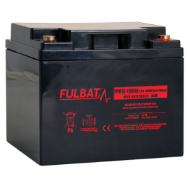 Batterie FULBAT FPH12-1100W - Plomb Standard - 12V - 46,5Ah - VRLA - Spécial Onduleur